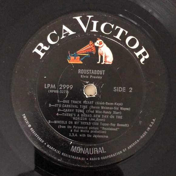 Elvis Presley Roustabout Vinyl Record Album Lp '65 - Picture 7 of 8
